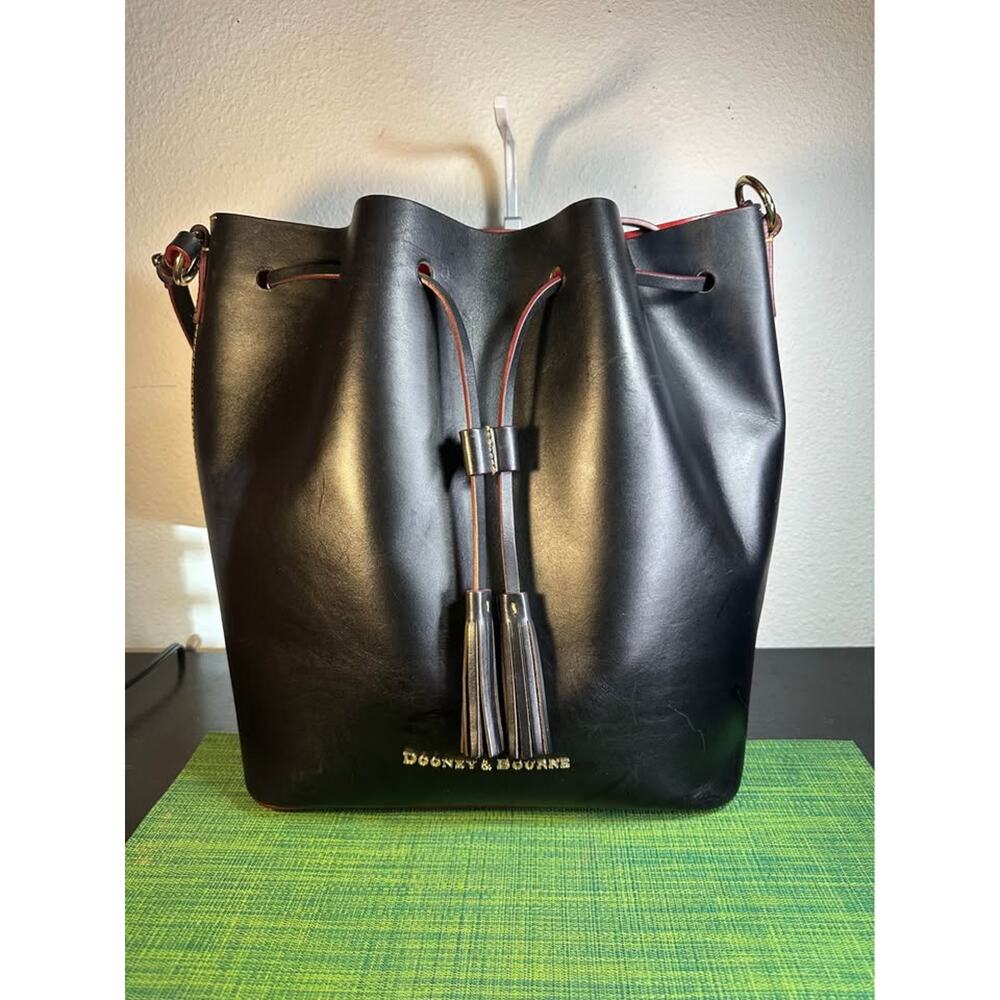 Dooney & Bourke Montecito Large Serena Drawstring Bucket Bag - Picture 3 of 10